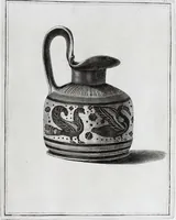 An illustration from Collection of Etruscan, Greek and Roman antiquities from the cabinet of the Honourable William Hamilton (1766)