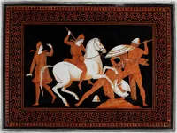 An illustration from Collection of Etruscan, Greek and Roman antiquities from the cabinet of the Honourable William Hamilton (1766)