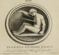 Picture 15 of 35 from A collection of fifty prints from antique gems in the collections of the Right Honourable Earl Percy, the Honourable C.F. Greville, and T.M. Slade, esquire (1785), leaf 52