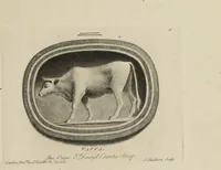 Picture 30 of 35 from A collection of fifty prints from antique gems in the collections of the Right Honourable Earl Percy, the Honourable C.F. Greville, and T.M. Slade, esquire (1785), leaf 90