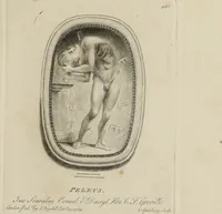 Picture 32 of 35 from A collection of fifty prints from antique gems in the collections of the Right Honourable Earl Percy, the Honourable C.F. Greville, and T.M. Slade, esquire (1785), leaf 96