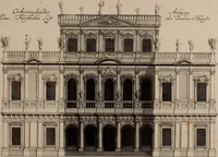 Picture 25 of 62 from [Collection of German architectural engravings] (1722), leaf 28