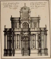 Picture 2 of 62 from [Collection of German architectural engravings] (1722), leaf 4