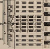 Picture 33 of 62 from [Collection of German architectural engravings] (1722), leaf 44