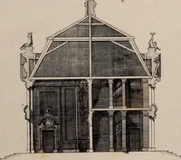 Picture 40 of 62 from [Collection of German architectural engravings] (1722), leaf 56