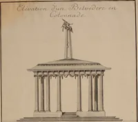 Picture 62 of 62 from [Collection of German architectural engravings] (1722), leaf 92