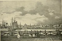An illustration from A collection of interesting and historic prints : being a brief presentation of some of the originals and reproductions in the possession of the State Street Trust Company (1909)