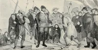 An illustration from A collection of interesting and historic prints : being a brief presentation of some of the originals and reproductions in the possession of the State Street Trust Company (1909)
