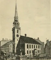 An illustration from A collection of interesting and historic prints : being a brief presentation of some of the originals and reproductions in the possession of the State Street Trust Company (1909)