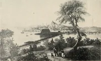 An illustration from A collection of interesting and historic prints : being a brief presentation of some of the originals and reproductions in the possession of the State Street Trust Company (1909)