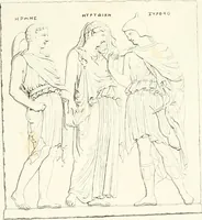 An illustration from Collection of the most remarkable monuments of the National Museum; (1873)