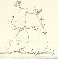 An illustration from Collection of the most remarkable monuments of the National Museum; (1873)