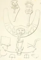 An illustration from Collection of the most remarkable monuments of the National Museum; (1873)