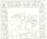 An illustration from Collection of the most remarkable monuments of the National Museum; (1873)
