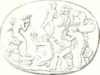 An illustration from Collection of the most remarkable monuments of the National Museum; (1873)