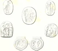 An illustration from Collection of the most remarkable monuments of the National Museum; (1873)
