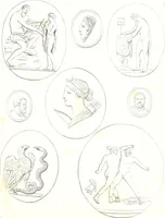An illustration from Collection of the most remarkable monuments of the National Museum; (1873)
