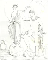 An illustration from Collection of the most remarkable monuments of the National Museum; (1873)