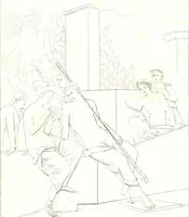 An illustration from Collection of the most remarkable monuments of the National Museum; (1873)