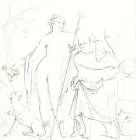 An illustration from Collection of the most remarkable monuments of the National Museum; (1873)