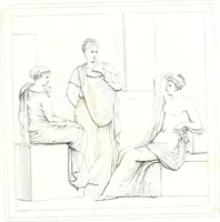An illustration from Collection of the most remarkable monuments of the National Museum; (1873)