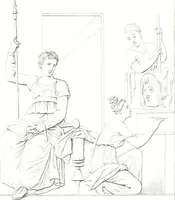 An illustration from Collection of the most remarkable monuments of the National Museum; (1873)