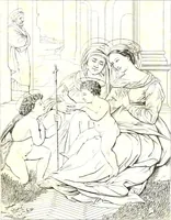 An illustration from Collection of the most remarkable monuments of the National Museum; (1873)