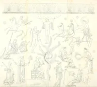 An illustration from Collection of the most remarkable monuments of the National Museum; (1873)