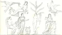 An illustration from Collection of the most remarkable monuments of the National Museum; (1873)