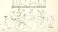 An illustration from Collection of the most remarkable monuments of the National Museum; (1873)