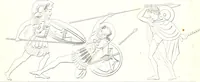 An illustration from Collection of the most remarkable monuments of the National Museum; (1873)