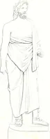 An illustration from Collection of the most remarkable monuments of the National Museum; (1873)