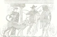 An illustration from Collection of the most remarkable monuments of the National Museum; (1873)