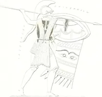 An illustration from Collection of the most remarkable monuments of the National Museum; (1873)