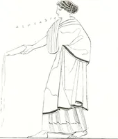 An illustration from Collection of the most remarkable monuments of the National Museum; (1873)