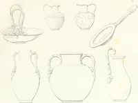 An illustration from Collection of the most remarkable monuments of the National Museum (1869)