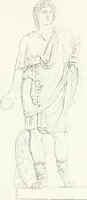 An illustration from Collection of the most remarkable monuments of the National Museum (1869)