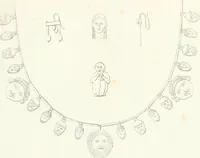 An illustration from Collection of the most remarkable monuments of the National Museum (1869)