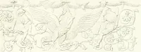 An illustration from Collection of the most remarkable monuments of the National Museum (1869)