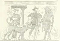An illustration from Collection of the most remarkable monuments of the National Museum (1869)