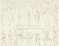 An illustration from Collection of the most remarkable monuments of the National Museum (1869)