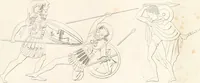 An illustration from Collection of the most remarkable monuments of the National Museum (1869)