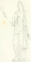 An illustration from Collection of the most remarkable monuments of the National Museum (1869)