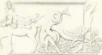 An illustration from Collection of the most remarkable monuments of the National Museum (1869)