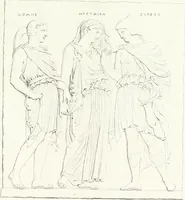 An illustration from Collection of the most remarkable monuments of the National Museum (1869)