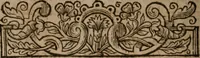 An illustration from A collection of some modern epistles of Monsievr de Balzac (1639)