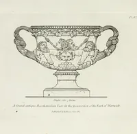 An illustration from A collection of vases, altars, paterae, tripods, candelabra sarcophagi, &c. from various museums and collections : engraved on 170 plates (1814)
