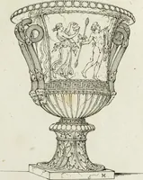 An illustration from A collection of vases, altars, paterae, tripods, candelabra sarcophagi, &c. from various museums and collections : engraved on 170 plates (1814)