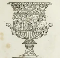 An illustration from A collection of vases, altars, paterae, tripods, candelabra sarcophagi, &c. from various museums and collections : engraved on 170 plates (1814)
