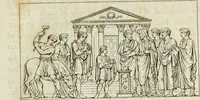 An illustration from A collection of vases, altars, paterae, tripods, candelabra sarcophagi, &c. from various museums and collections : engraved on 170 plates (1814)